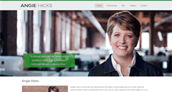 Desktop Screenshot of angiehicks.com